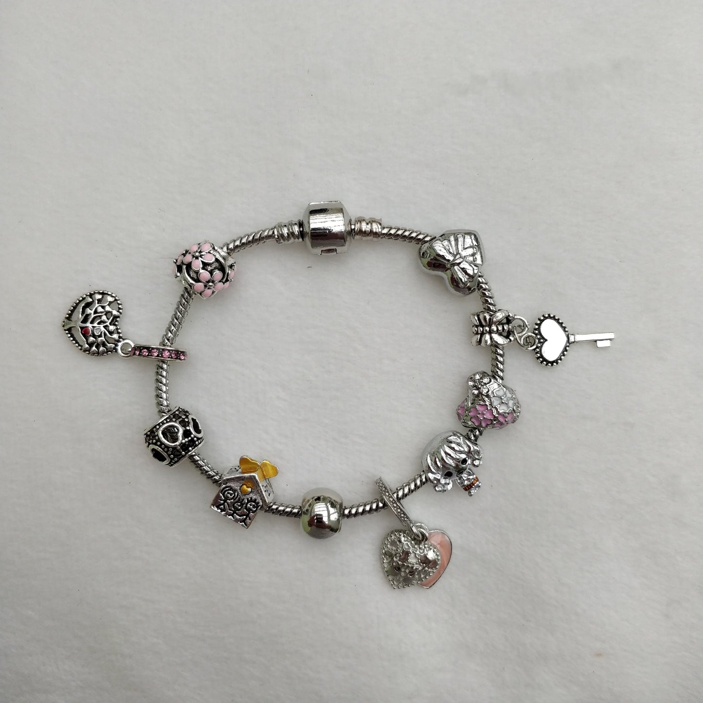 New Baby Charm Bracelet Queen of Diamonds
